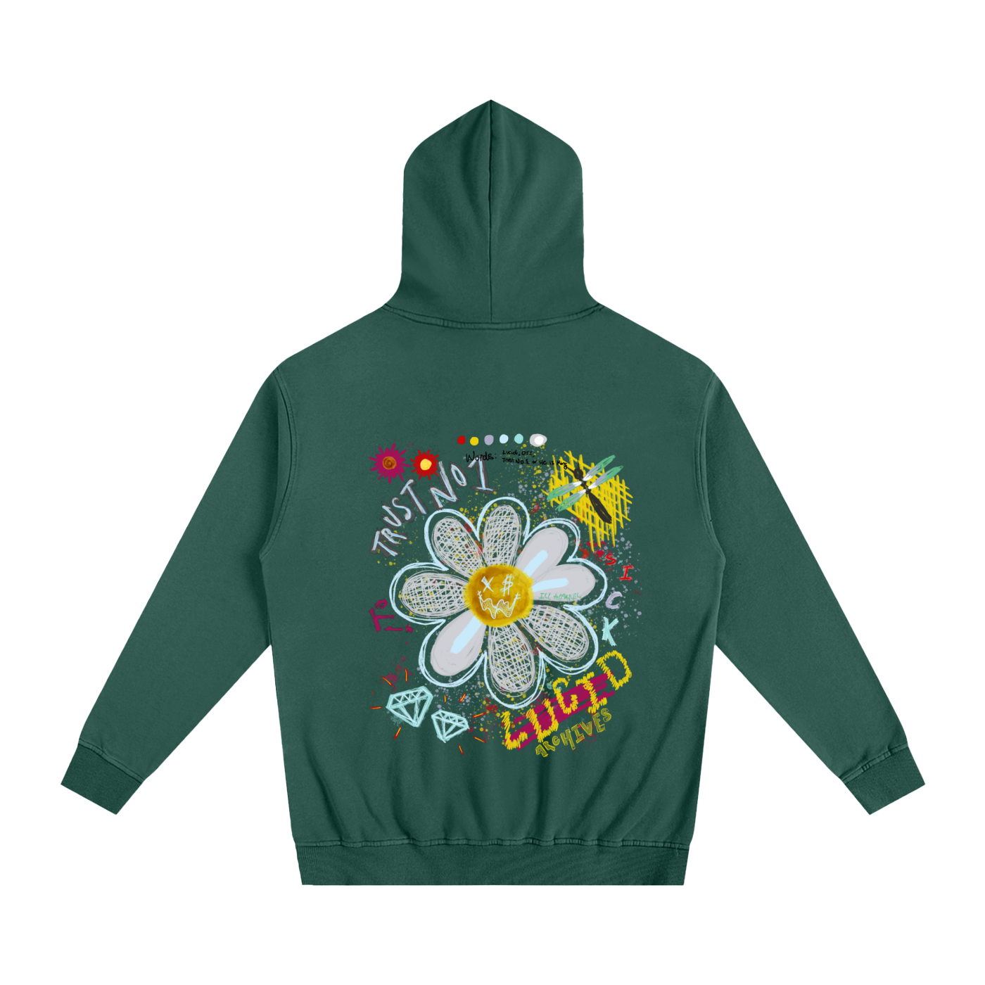 ILL APPAREL,Slashed ,Hoodie,ILL